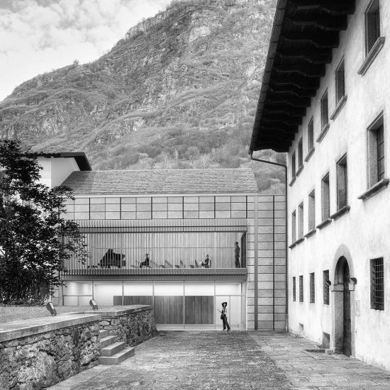 Biasca nuovo Centro Culturale progetto Ivano Gianola