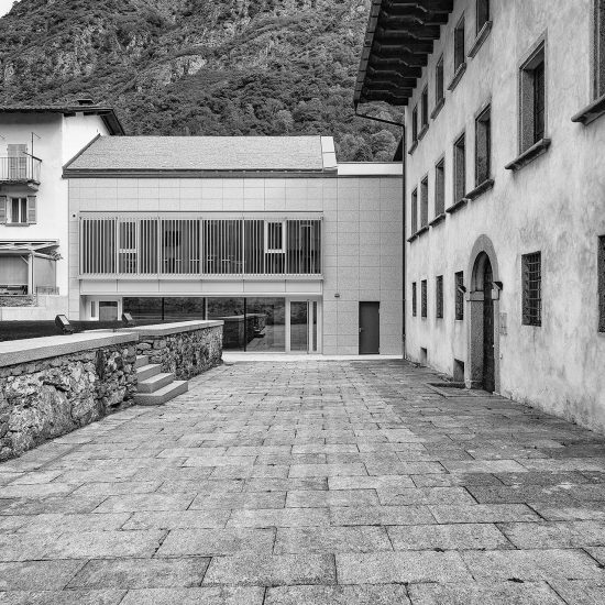 Biasca Centro Culturale progetto Ivano Gianola